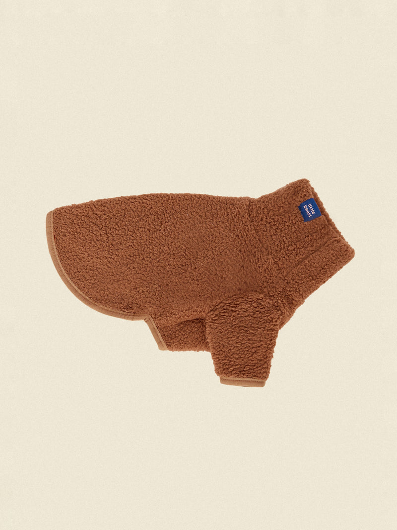 Little Beast Dog Fleece Shirt Brown / XXS Magic Brownie Fleece Shirt