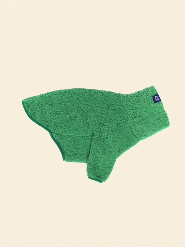 Little Beast Dog Fleece Shirt Green / XXS Mary Jane Fleece Shirt