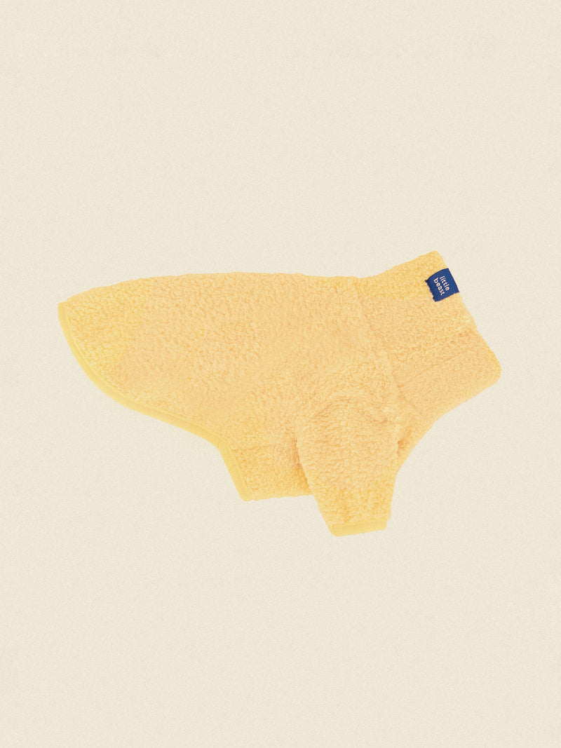 Little Beast Dog Fleece Shirt Yellow / XXS Rubber Ducky Fleece Shirt